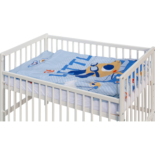 Scarlett Dětská postýlka s kompletní výbavou Scarlett 120 x 60 cm - Nary Scarlett Dětská postýlka s kompletní výbavou Scarlett 120 x 60 cm - Nary