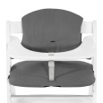 Hauck Polstrování Select na židličky Alpha+,Beta+ a Arketa, Muslin, Dark Grey