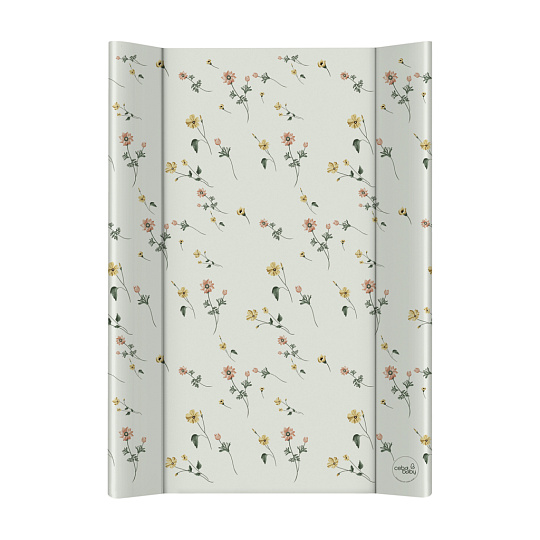 CEBA BABY Podložka přebalovací 2-hranná měkká (50x70) Basic Floral Breeze CEBA BABY Podložka přebalovací 2-hranná měkká (50x70) Basic Floral Breeze
