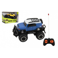 Auto RC mini SUV plast 14cm 27MHz na dálk. ovl. na bat. se světl. 2 barvy v krab. 16x12x10 Auto RC mini SUV plast 14cm 27MHz na dálk. ovl. na bat. se světl. 2 barvy v krab. 16x12x10