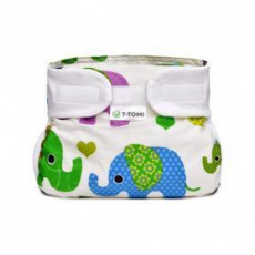T-TOMI Kalhotky abdukční ortopedické - suchý zip, green elephants (3-6 kg) T-TOMI Kalhotky abdukční ortopedické - suchý zip, green elephants (3-6 kg)