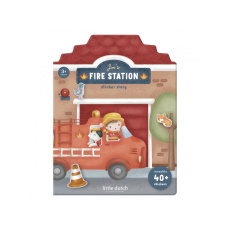 Knížka se samolepkami Hasičská stanice Jim Knížka se samolepkami Hasičská stanice Jim