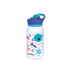 Plastová láhev s pítkem Glow Kids Space 580 ml Plastová láhev s pítkem Glow Kids Space 580 ml