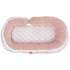 MOTHERHOOD Dětské hnízdečko a Junior polštář 2v1 Pink Classics new MOTHERHOOD Dětské hnízdečko a Junior polštář 2v1 Pink Classics new