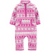 CARTER'S Overal bez nožiček přechodný Purple Patterns dívka 12m DOPRODEJ