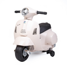 Dětská elektrická motorka Baby Mix Vespa bílá Dětská elektrická motorka Baby Mix Vespa bílá
