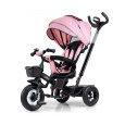 Dětská tříkolka Milly Mally Movi black-pink