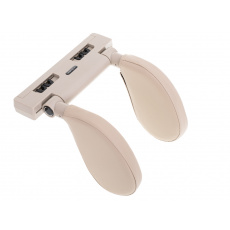 KIK Ergonomická opěrka hlavy do auta béžová KIK Ergonomická opěrka hlavy do auta béžová