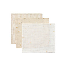 Ubrousky mušelínové 3 ks Husa Newborn Naturals Ubrousky mušelínové 3 ks Husa Newborn Naturals