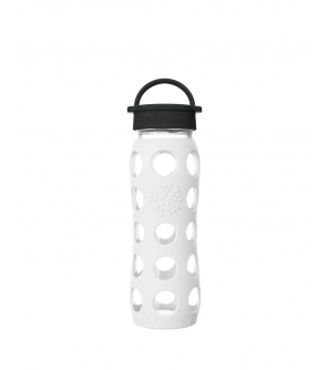 Lifefactory láhev s klasickým uzávěrem 650ml arctic white Lifefactory láhev s klasickým uzávěrem 650ml arctic white