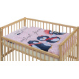 Scarlett Dětská postýlka s kompletní výbavou Scarlett 120 x 60 cm - Pimpi