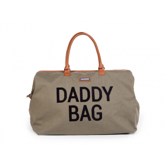 Přebalovací taška Daddy Bag Big Canvas Khaki