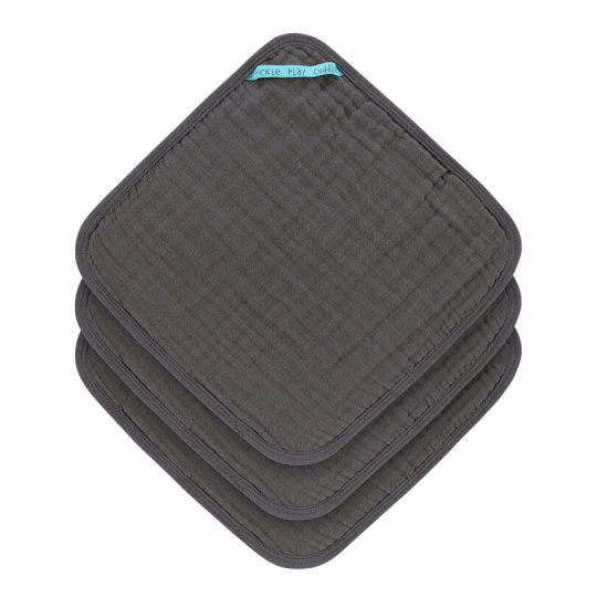 Lässig BABIES Muslin Washcloth Set 3 pcs Lässig BABIES Muslin Washcloth Set 3 pcs