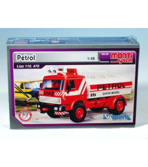 Stavebnice Monti 09 Petrol Liaz 1:48 v krabici 22x15x6cm Stavebnice Monti 09 Petrol Liaz 1:48 v krabici 22x15x6cm