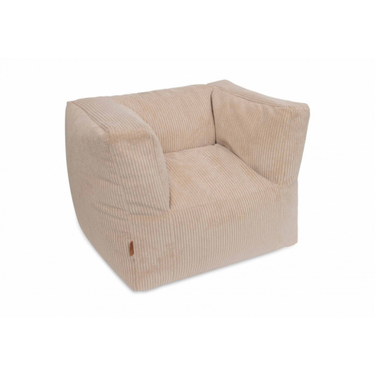 Křeslo dětské Beanbag Corduroy Natural