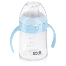 LOVI Hrneček první s pítkem 150 ml modrý LOVI Hrneček první s pítkem 150 ml modrý