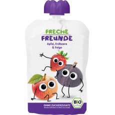 FRECHE FREUNDE BIO Kapsička ovocná Jablko, jahoda a fík 100 g, 12m+ FRECHE FREUNDE BIO Kapsička ovocná Jablko, jahoda a fík 100 g, 12m+
