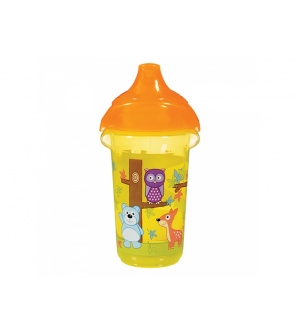Munchkin - Click Lock netekoucí obrázkový hrneček s pítkem - 266ml Munchkin - Click Lock netekoucí obrázkový hrneček s pítkem - 266ml