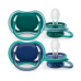 Philips AVENT Šidítko Ultra air neutral 6-18m chlapec modrá, 2ks