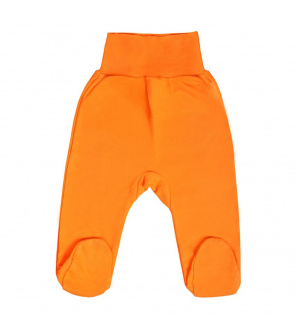 Kojenecké polodupačky New Baby oranžové Kojenecké polodupačky New Baby oranžové