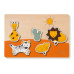 Hauck dřevěné Puzzle vkládací Puzzle N Fit Safari