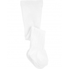 CARTER'S Punčochy White dívka 6-12m CARTER'S Punčochy White dívka 6-12m