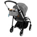 SKIP HOP Organizér na kočárek Grab&Go Ultra grey melange