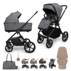 MUUVO Kočárek kombinovaný Muuvo One 2v1 Gris