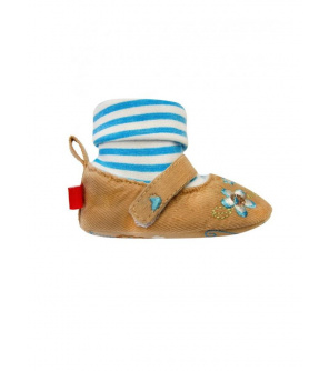 Dětské capáčky Bobo Baby 6-12m béžové Dětské capáčky Bobo Baby 6-12m béžové