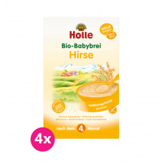 4x HOLLE Kaše nemléčna Bio jahelná 250 g 4x HOLLE Kaše nemléčna Bio jahelná 250 g