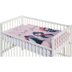 Scarlett Dětská postýlka s kompletní výbavou Scarlett 120 x 60 cm - Pimpi