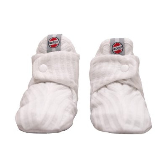 LODGER Slipper Seersucker Cloud Dancer 6 - 12 měsíců