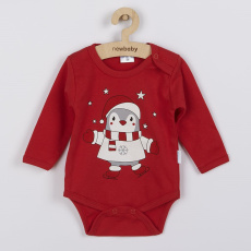 Kojenecké body s dlouhým rukávem New Baby Winter Penguin Kojenecké body s dlouhým rukávem New Baby Winter Penguin
