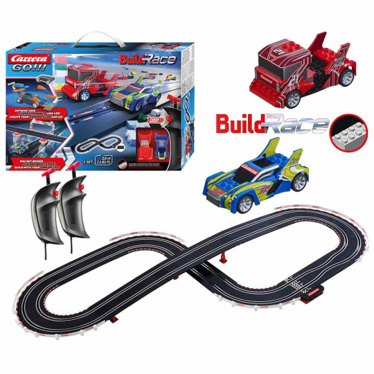 Autodráha Carrera Go Build'n Race - Racing Set 3,6m