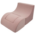 Dětské rozkládací křeslo-lenoška pink