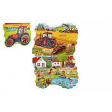 Knížka Traktor jede na pole - Hravé úkoly s angličtinou CZ+GB text 25x19cm 24m+ Knížka Traktor jede na pole - Hravé úkoly s angličtinou CZ+GB text 25x19cm 24m+