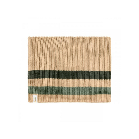 Šála pletená kruhová Warm Taupe One Size Šála pletená kruhová Warm Taupe One Size