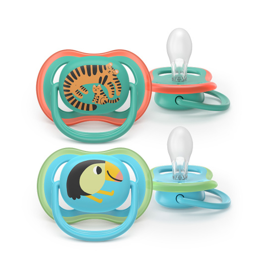 Philips AVENT Šidítko Ultra air obrázek 6-18m chlapec, 2ks Philips AVENT Šidítko Ultra air obrázek 6-18m chlapec, 2ks