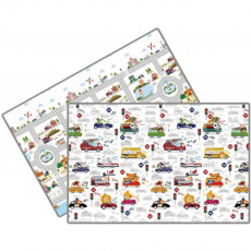 LALALU Podložka na hraní STANDARD, 200 x 150 x 1,5 - Malé Město LALALU Podložka na hraní STANDARD, 200 x 150 x 1,5 - Malé Město