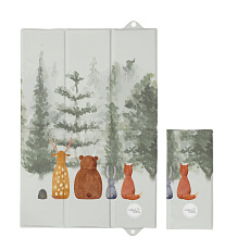 CEBA BABY Podložka přebalovací cestovní (60x40) Basic Forest Companions