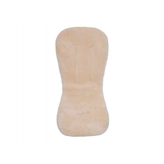 Podložka do kočárku jehněčí kůže Off White Podložka do kočárku jehněčí kůže Off White
