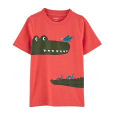 CARTER'S Triko krátký rukáv Red Alligator kluk 6m CARTER'S Triko krátký rukáv Red Alligator kluk 6m