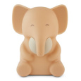 NUUROO Sigge Silikonové noční světlo Elephant Rose Dust