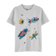 CARTER'S Triko krátký rukáv Grey Bug kluk 9m