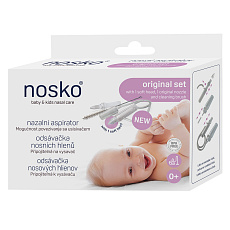 NOSKO Odsávačka nosních hlenů Original Set NOSKO Odsávačka nosních hlenů Original Set