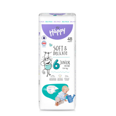 BELLA HAPPY Baby Pleny jednorázové Junior Extra 15+ kg 48 ks BELLA HAPPY Baby Pleny jednorázové Junior Extra 15+ kg 48 ks
