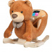 Houpací hračka se zvuky PlayTo medvídek hnědá
