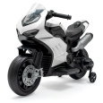 Dětská elektrická motorka Baby Mix Supersport bílá