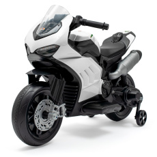 Dětská elektrická motorka Baby Mix Supersport bílá Dětská elektrická motorka Baby Mix Supersport bílá