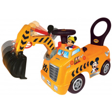 Kiddieland Odrážedlo s bagrem Mickey se zvukem a světlem od 12 měsíců Kiddieland Odrážedlo s bagrem Mickey se zvukem a světlem od 12 měsíců